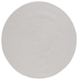 Safavieh Braided 5'-0" x 5'-0" Rug in Grey / Ivory