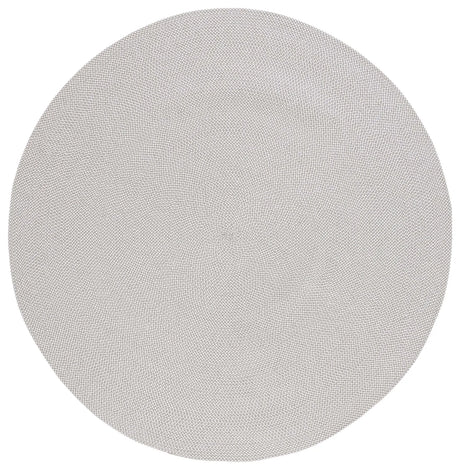 Safavieh Braided 5'-0" x 5'-0" Rug in Grey / Ivory
