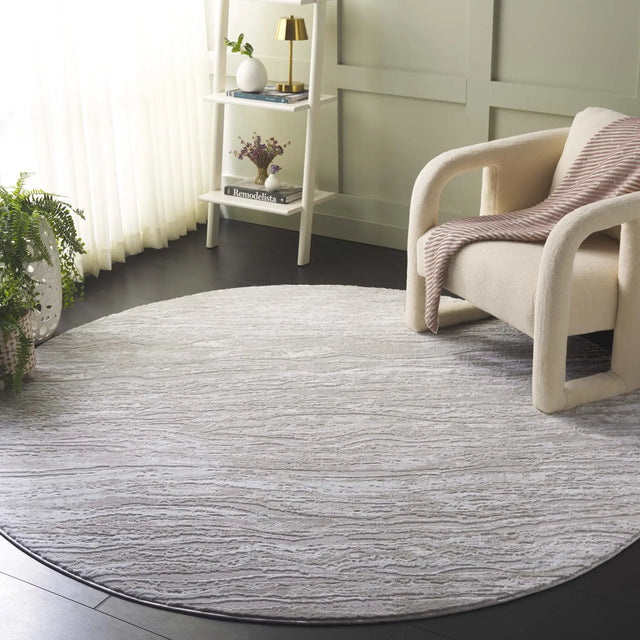 Safavieh Carter 6'-7" x 6'-7" Rug in Ivory / Taupe