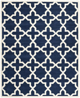 Safavieh Chatham 10'-0" x 14'-0" Rug in Dark Blue / Ivory