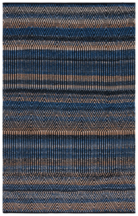 Safavieh Natura 4'-0" x 6'-0" Rug in Blue / Orange