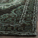 Safavieh Tangier 5'-0" x 8'-0" Rug in Chocolate / Aqua
