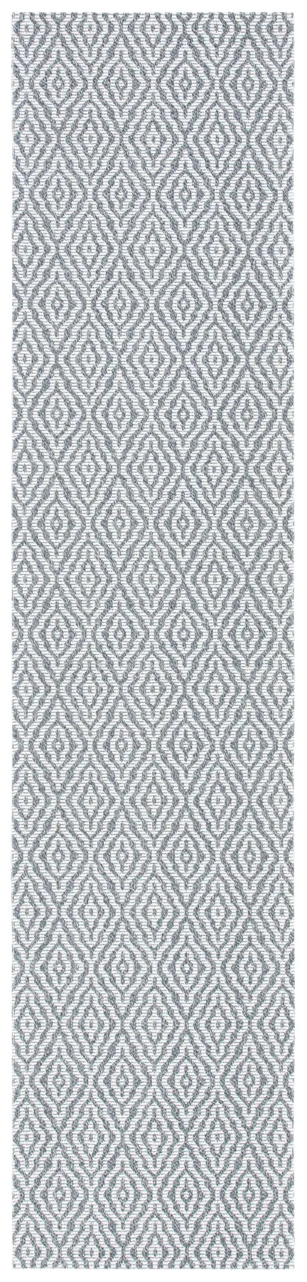Safavieh Augustine 2'-0" x 9'-0" Rug in Grey / Ivory