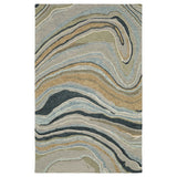 Oriental Weavers Sphinx Kipton KIP07 Blue Rugs - main flat