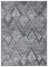 Safavieh Amsterdam 4'-0" x 6'-0" Rug in Dark Grey / Light Grey