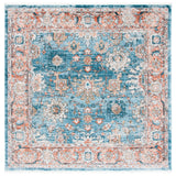 Safavieh Shivan 6'-7" x 6'-7" Rug in Blue / Red