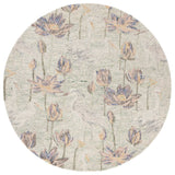 Safavieh Blossom 6'-0" x 6'-0" Rug in Green / Ivory