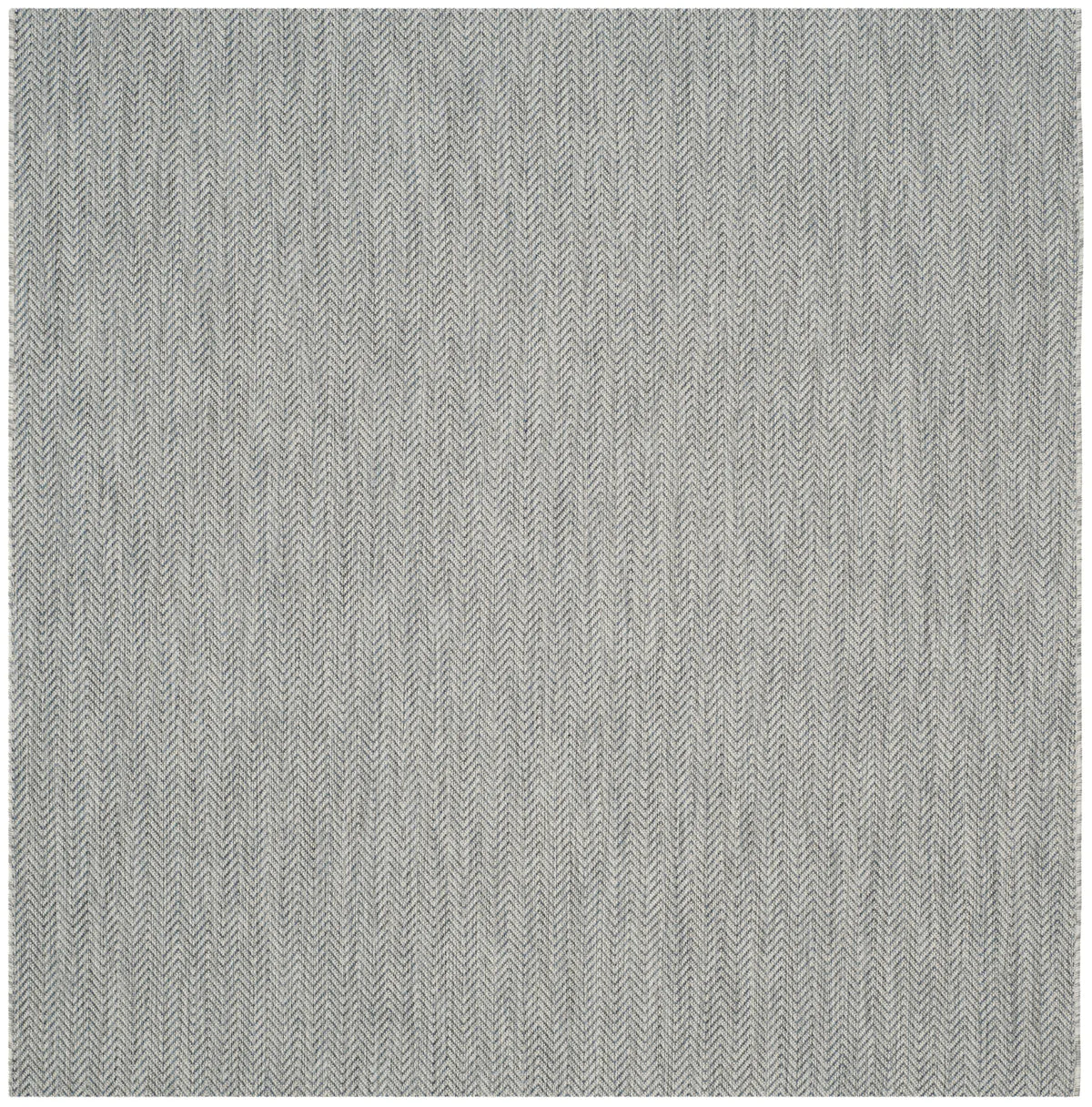 Safavieh Courtyard 6'-7" x 6'-7" Rug in Grey / Navy