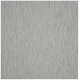 Safavieh Courtyard 6'-7" x 6'-7" Rug in Grey / Navy