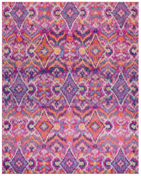 Safavieh Madison 10'-0" x 14'-0" Rug in Fuchsia / Multi