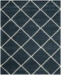 Safavieh Hudson Shag 10'-0" x 14'-0" Rug in Slate Blue / Ivory