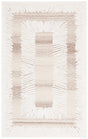 Safavieh Ebony 4'-0" x 6'-0" Rug in Ivory / Brown