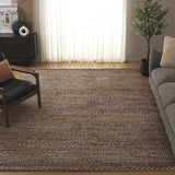 Safavieh Natural Fiber 6'-0" x 9'-0" Rug in Natural / Dark Brown