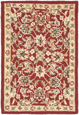 Safavieh Chelsea 1'-8" x 2'-6" Rug in Burgundy / Ivory