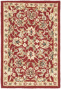 Safavieh Chelsea 1'-8" x 2'-6" Rug in Burgundy / Ivory