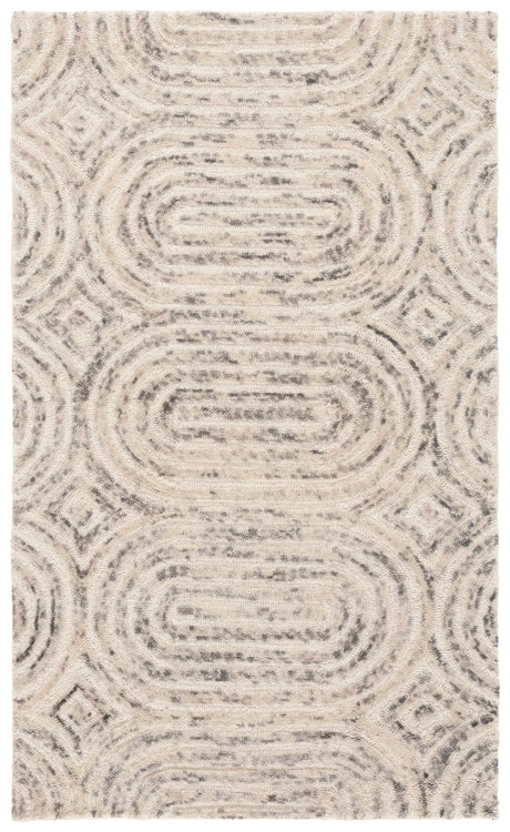 Safavieh Trace 3'-0" x 5'-0" Rug in Grey / Ivory