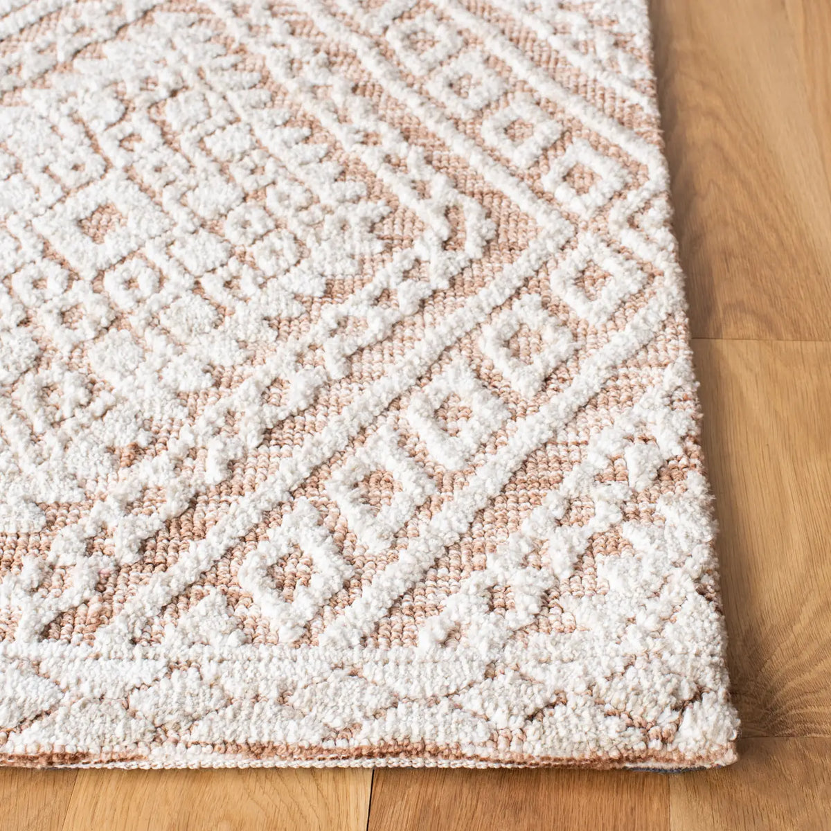 Safavieh Roslyn 4'-0" x 6'-0" Rug in Rust / Beige