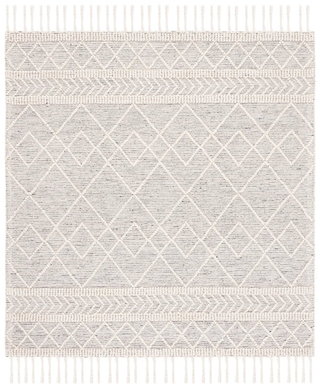 Safavieh Natura 6'-0" x 6'-0" Rug in Ivory / Black
