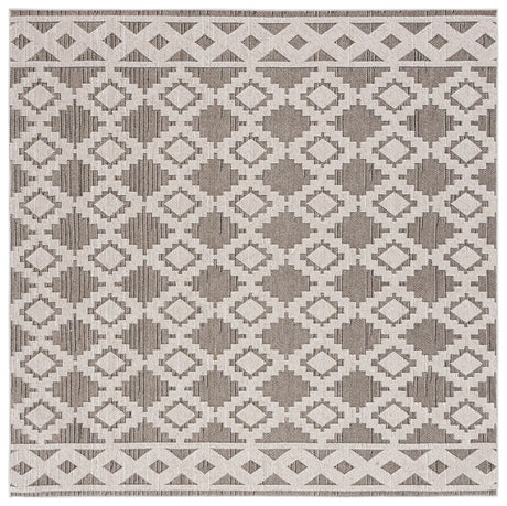 Safavieh Global 6'-7" x 6'-7" Rug in Beige / Dark Beig