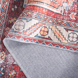 Safavieh Arizona 4'-0" x 6'-0" Rug in Red / Blue