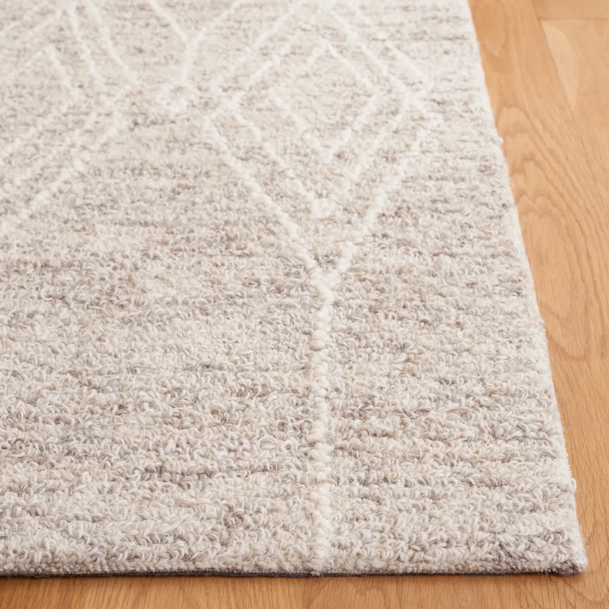 Safavieh Ebony 4'-0" x 6'-0" Rug in Grey / Ivory