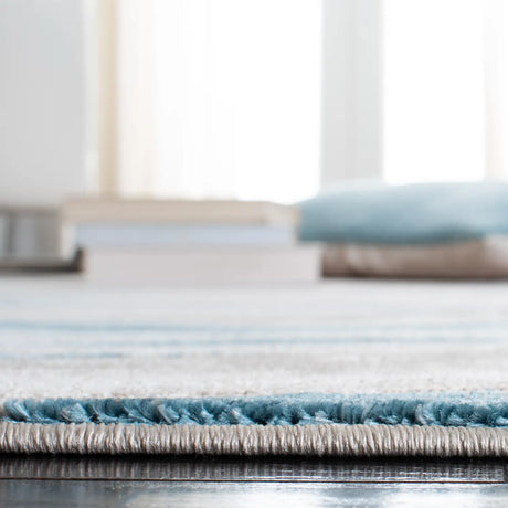 Safavieh Meadow 500 4'-0" x 6'-0" Rug in Beige / Blue
