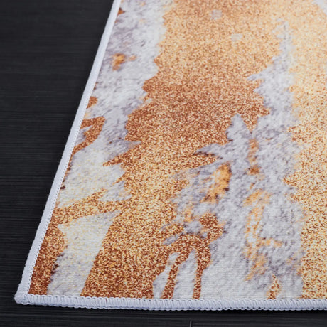 Safavieh Tacoma 4'-0" x 6'-0" Rug in Grey / Rust