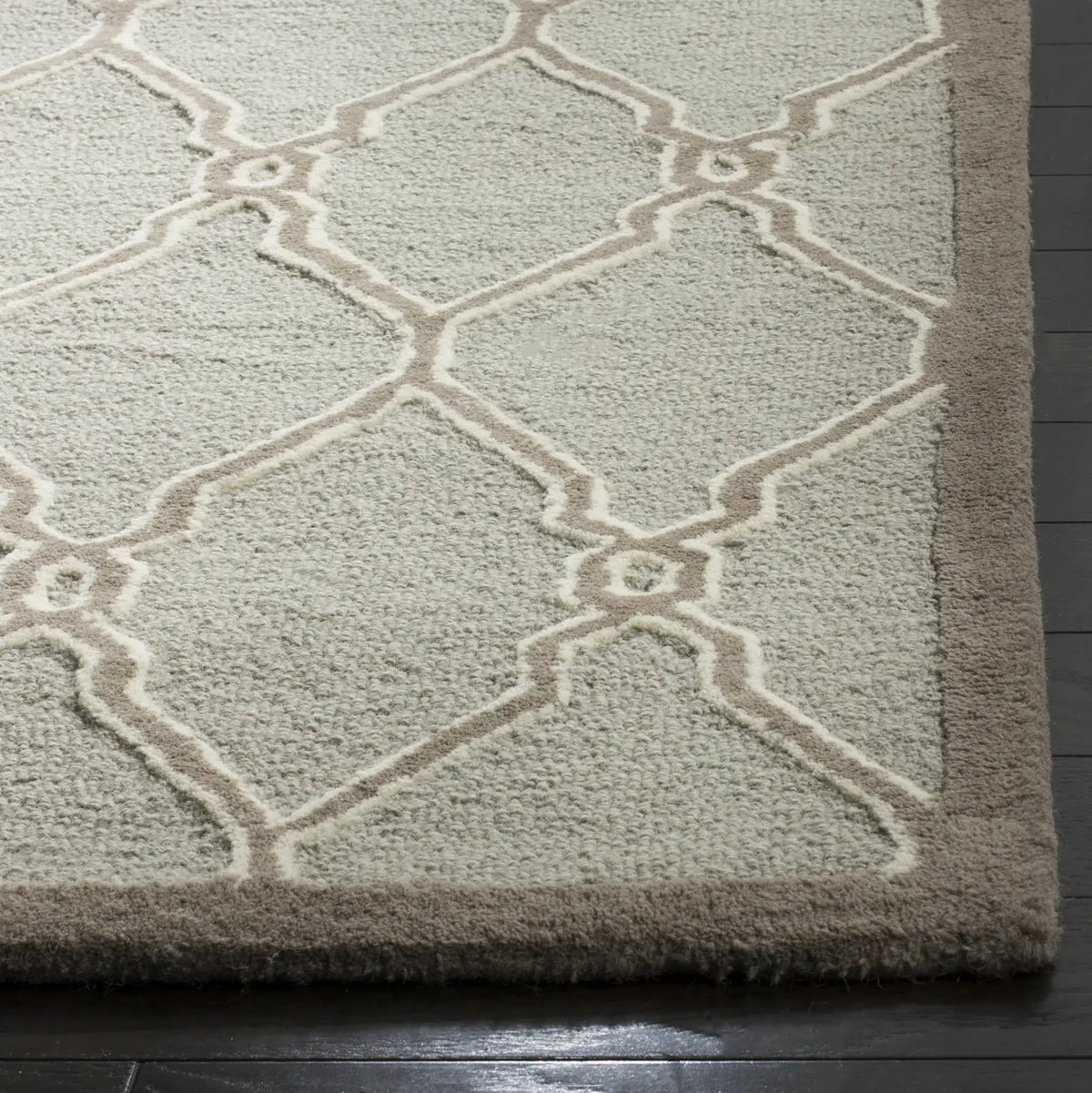 Safavieh Cambridge 5'-0" x 8'-0" Rug in Light Grey / Ivory