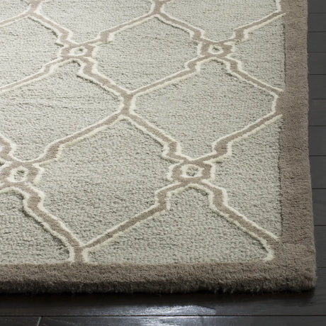 Safavieh Cambridge 5'-0" x 8'-0" Rug in Light Grey / Ivory