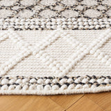 Safavieh Natura 6'-0" x 6'-0" Rug in Ivory / Black