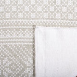 Safavieh Cedar Brook 5'-0" x 8'-0" Rug in Silver / Ivory
