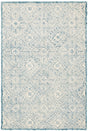 Safavieh Glamour 4'-0" x 6'-0" Rug in Blue / Ivory