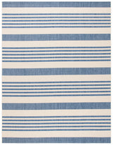 Safavieh Courtyard 10'-0" x 14'-0" Rug in Beige / Blue