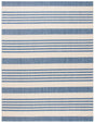 Safavieh Courtyard 10'-0" x 14'-0" Rug in Beige / Blue