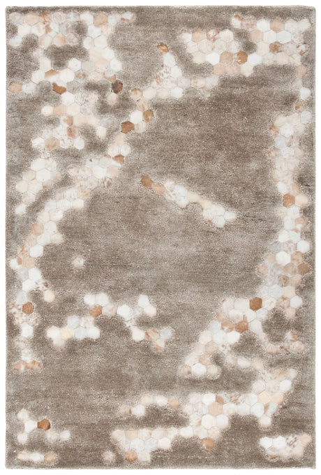 Safavieh Manhattan 4'-0" x 6'-0" Rug in Taupe