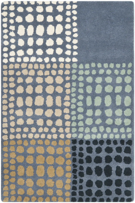 Safavieh Wyndham 2'-6" x 4'-0" Rug in Grey / Multi