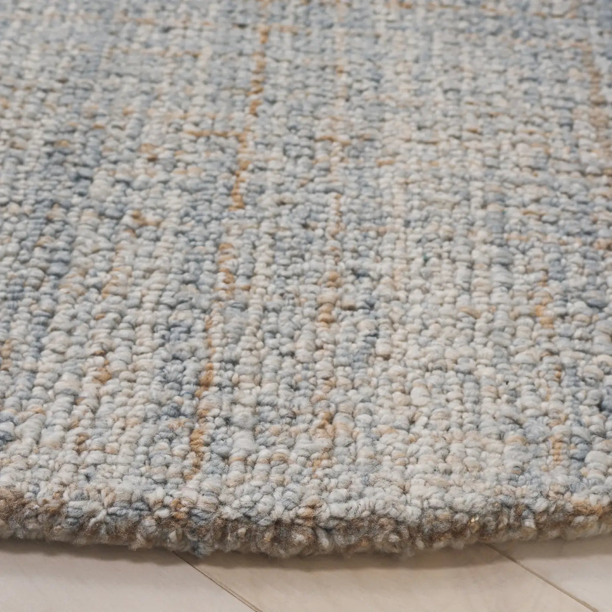 Safavieh Abstract 6'-0" x 6'-0" Rug in Light Blue / Grey