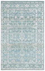 Safavieh Marquee 4'-0" x 6'-0" Rug in Turquoise / Grey