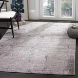 Safavieh Adirondack 4'-0" x 6'-0" Rug in Light Grey / Purple