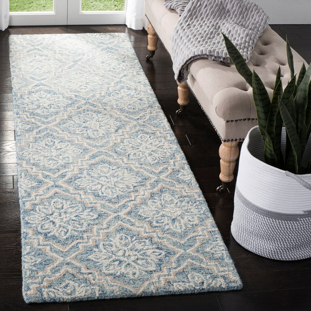 Safavieh Abstract Abt201A Blue/Grey Rug