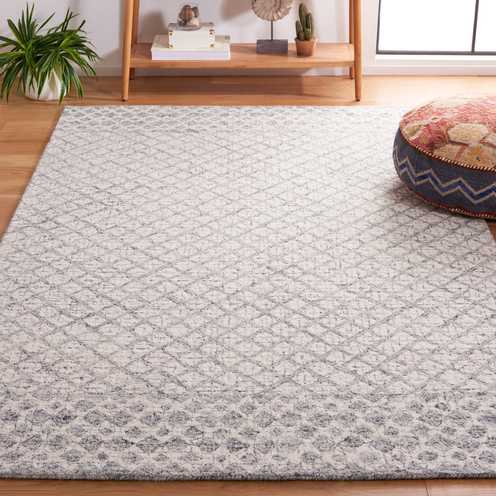 Safavieh Abstract Abt203G Grey/Ivory Area Rug