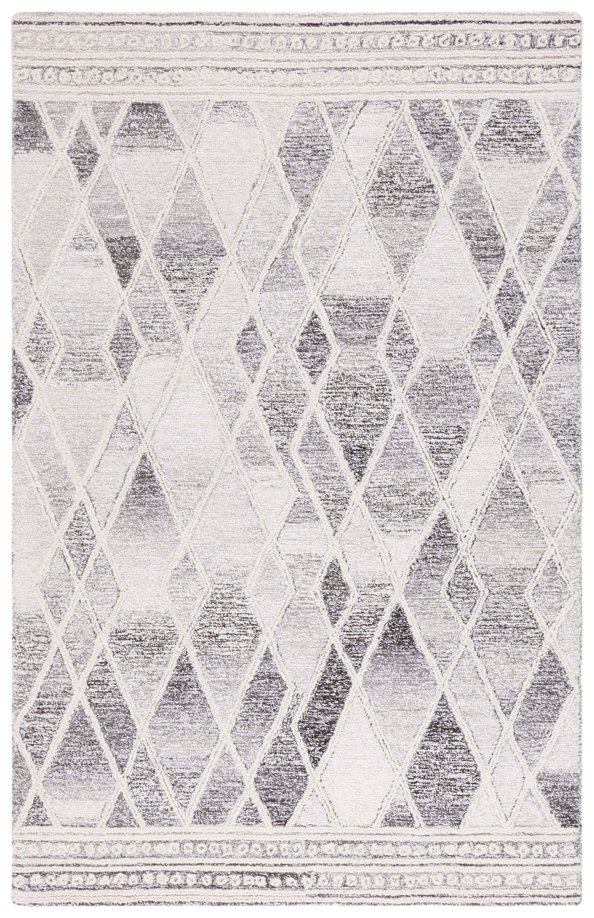 Safavieh Abstract Abt351A Ivory/Grey Area Rug