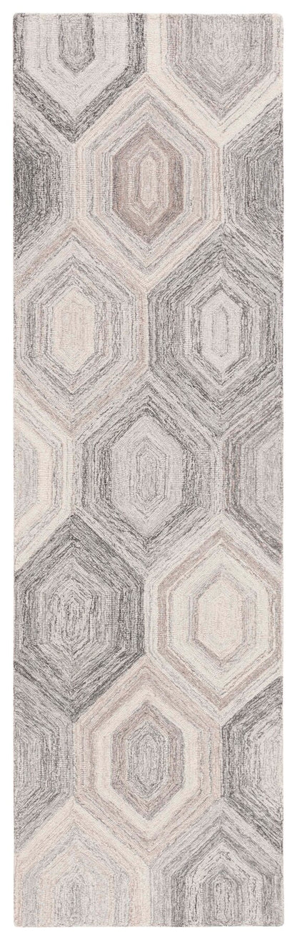 Safavieh Abstract Abt902F Natural/Grey Area Rug