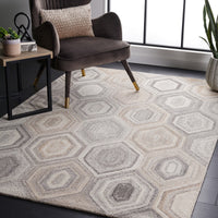 Safavieh Abstract Abt902F Natural/Grey Area Rug