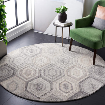 Safavieh Abstract Abt902F Natural/Grey Area Rug