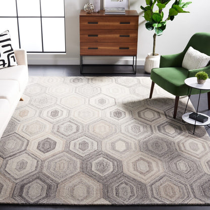 Safavieh Abstract Abt902F Natural/Grey Area Rug