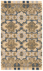 Safavieh Blossom 4'-0" x 6'-0" Rug in Gold / Blue