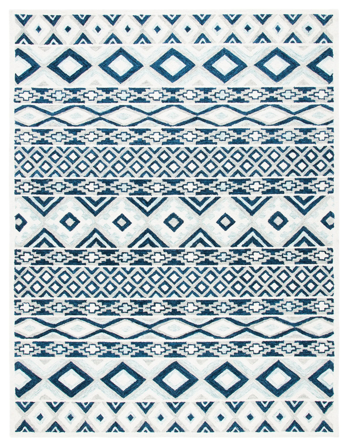 Safavieh Roslyn 6'-0" x 9'-0" Rug in Blue / White