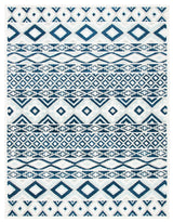 Safavieh Roslyn 6'-0" x 9'-0" Rug in Blue / White