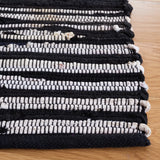 Safavieh Rag Rug 5'-0" x 8'-0" Rug in Black / Multi